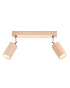 Spot plafond en bois marron, Fredrik
