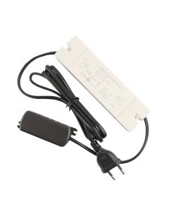 Boite de jonction avec prise transformateur pour plug and play éclairage veranda