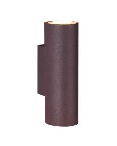 Applique up and down moderne couleur rouille, Kaso