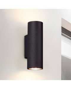 Applique up and down moderne noire, Kaso