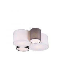 Lampe plafond en tissu multicolore, Ledbury