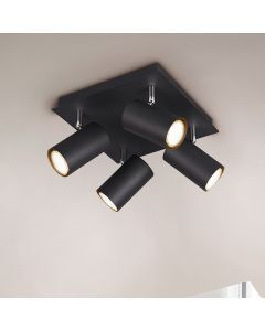Spot plafond moderne noir, Kaso