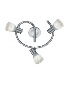 Spot plafond moderne nickel, Gustav