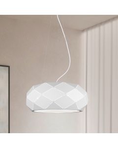 Suspension moderne blanche, Soloro