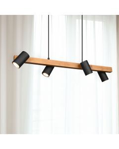 Suspension moderne noire, Kaso