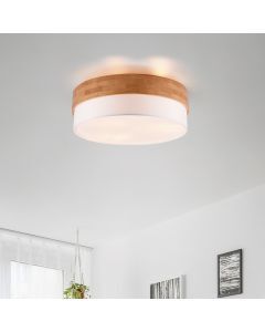 Lampe plafond moderne blanche, Sylvia