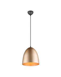 Suspension demi-sphère moderne laiton, Ingmar