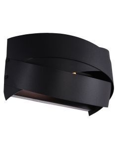 Applique murale noire moderne, Tanno