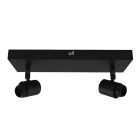 Pavillon cache fil noir en aluminium, Rika