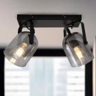 Spot plafond gris design, Clyde