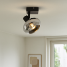 Spot plafond noir design, Skip