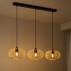 Suspension en bambou marronne, Lieve