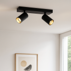 Spot plafond noir moderne, Nadi