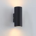 Applique up and down noire moderne, Elena