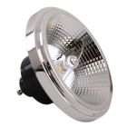 Olucia ampoule LED GU10 (AR111) gradable Clint, noir, 6W, dim to warm