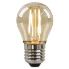 Olucia ampoule filament E27 gradable Melchis, ambre, P45, 2W, 2200K