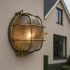 Luminaire extérieur noir industriel, Juanita, IP44