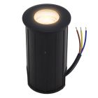 Spot encastré extérieur noir en aluminium, Catamarca, 12V, 3W, 3000K LED, IP68