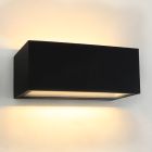 Luminaire extérieur noire moderne, Cailey, 10W, 3000K LED, IP54