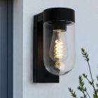 Luminaire extérieur noir en aluminium, Bella, IP44