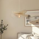 Suspension en papier beige, Rosalie