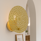 Applique murale laiton design, Sienna