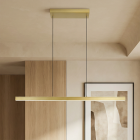 Suspension laiton moderne, Iwan, 18W, 2700K LED