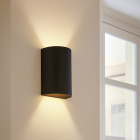 Applique murale noire moderne, Perry