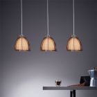 Suspension bronze moderne, Amela