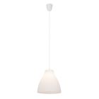 Suspension blanche en plastique, Paco