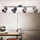 Spot plafond noir industriel, Jowenna, 5W, 3000K LED