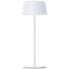 Applique solaire extérieur blanche moderne, Soumaya, 4W, 3000K LED, IP44, gradable en 3 étapes