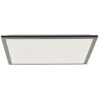 Panneau LED plafonnier noir moderne, Usman, 24W, 4000K LED