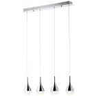 Suspension chromée classique, Emma, 5W, 3000K LED