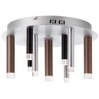 Plafonnier argenté moderne, Olivia, 4W, 3000K LED