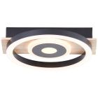 Lampe plafond marronne design, Konrad, 9W, 3000K LED