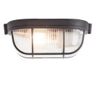 Plafonnier noir rustique, Kali