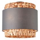 Plafonnier gris rustique, Vibeke