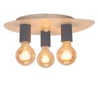 Plafonnier bleu en métal, Leilani