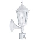 Applique extérieur avec détecteur de mouvement blanche en aluminium, Alieke, IP44