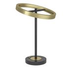 Lampe de table laiton en métal, Buket, 10,5W, 3000K LED, avec variateur tactile