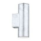 Luminaire extérieur gris en acier, Marlies, IP44