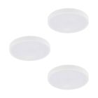 Éclairage sous meuble cuisine en aluminium blanc, Vanya, 2W, 3000K LED