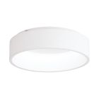 Plafonnier blanc en plastique, Elsje, 26W, 3000K LED