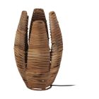 Lampe de table noire en acier, Joyca, avec interrupteur