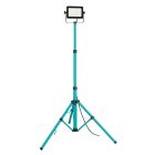 Lampe de chantier bleue en aluminium, Angelos, 30W, 4000K LED, IP65, avec interrupteur