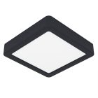Lampe plafond blanche en plastique, Geraldo, 11W, 3000K LED