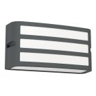 Luminaire extérieur anthracite en plastique, Cesar, IP54