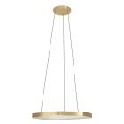 Suspension dorée en aluminium, Samson, 25,2W, 3000K LED