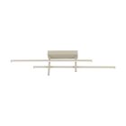 Plafonnier marron en plastique, Thera, 20W, 3000K LED